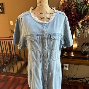 Denim dress